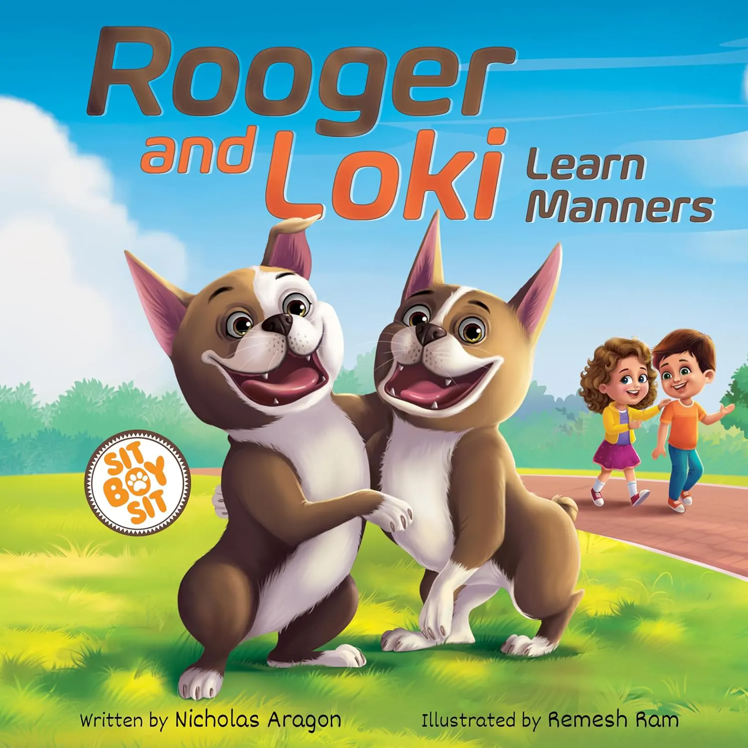 Rooger and Loki Childrens Book