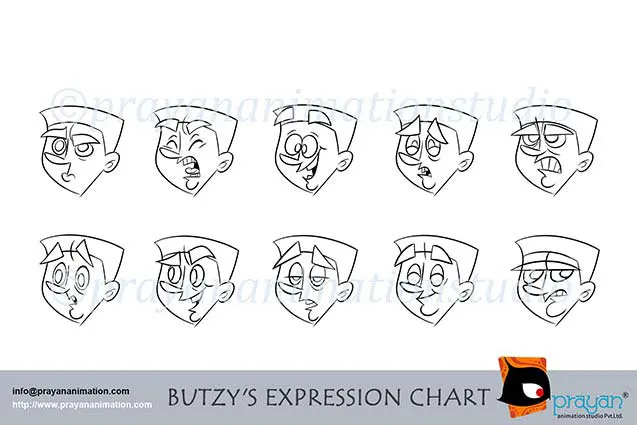 Butzy's Expression Chart