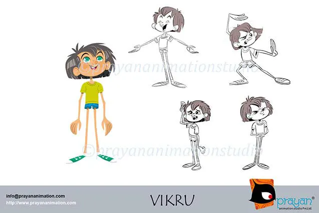 Vikru Character Design